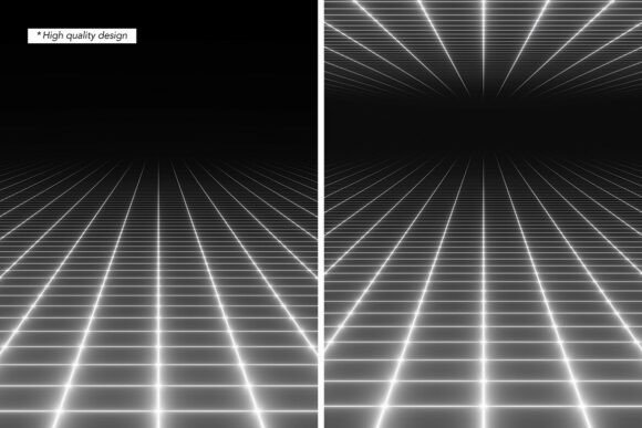 10 Perspective Grid Backgrounds: Build Futuristic Digital Worlds