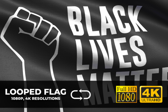 Black Lives Matter Looped Animation 4K: A Powerful Design Asset