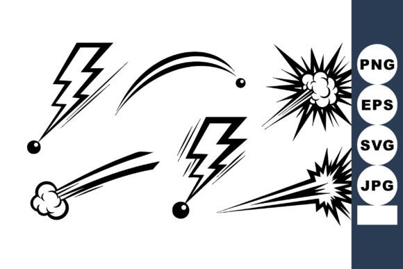 Comic Speed Lines Set: Adding Kinetic Energy to Your Visuals