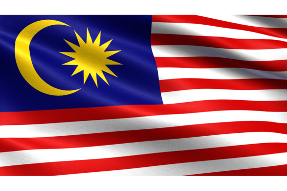 Malaysia Flag, Waving Fabric Texture: The Ultimate Design Asset