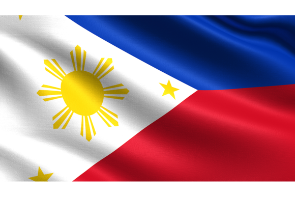 Philippines Flag Waving Fabric Texture: A Dynamic Asset for Creators