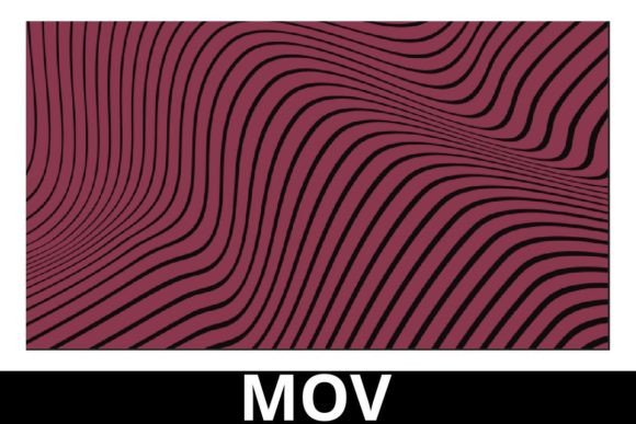 Red Black Line Paper Fold Motion Graphic: Dynamic Backdrops