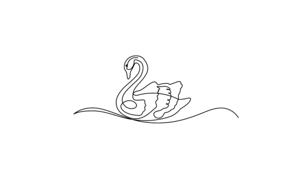 The Sawn Swimming Line Animation: Capturing Fluid Motion in a Single Stroke