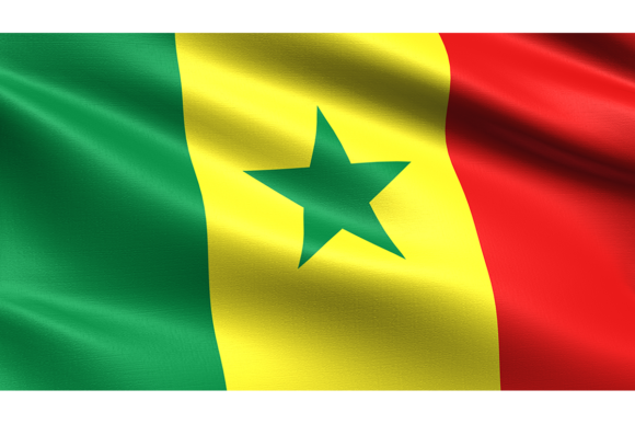 The Senegal Flag: Waving Fabric Texture for Designers