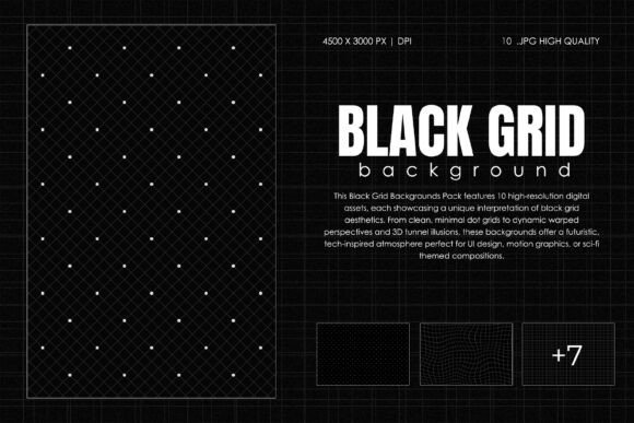 Unlocking the Black Grid Background for Modern Design